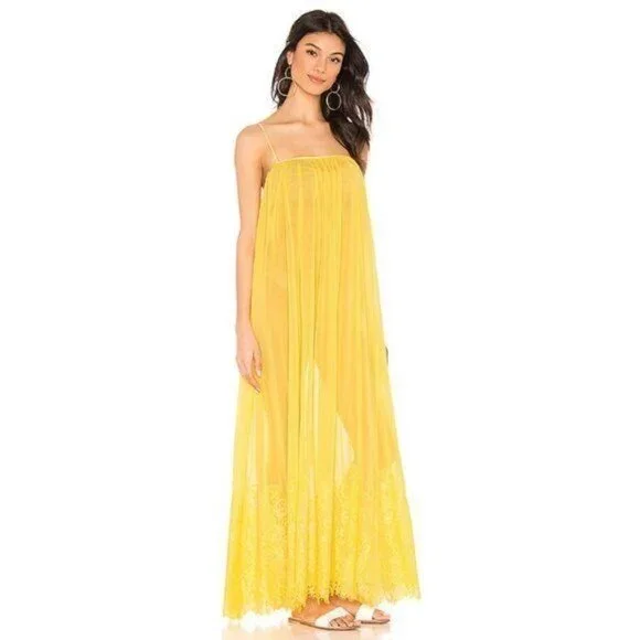 HAH Lemon Drop Flowy Maxi Sun Dress - Picture 2 of 4